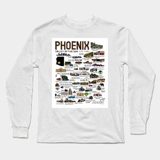 Phoenix Map Long Sleeve T-Shirt
